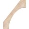 Ekena Millwork 5 1/2"W x 30"D x 38"H Westlake Smooth Knee Brace, Douglas Fir BRC06X30X38WTL00SDF - alternate 4
